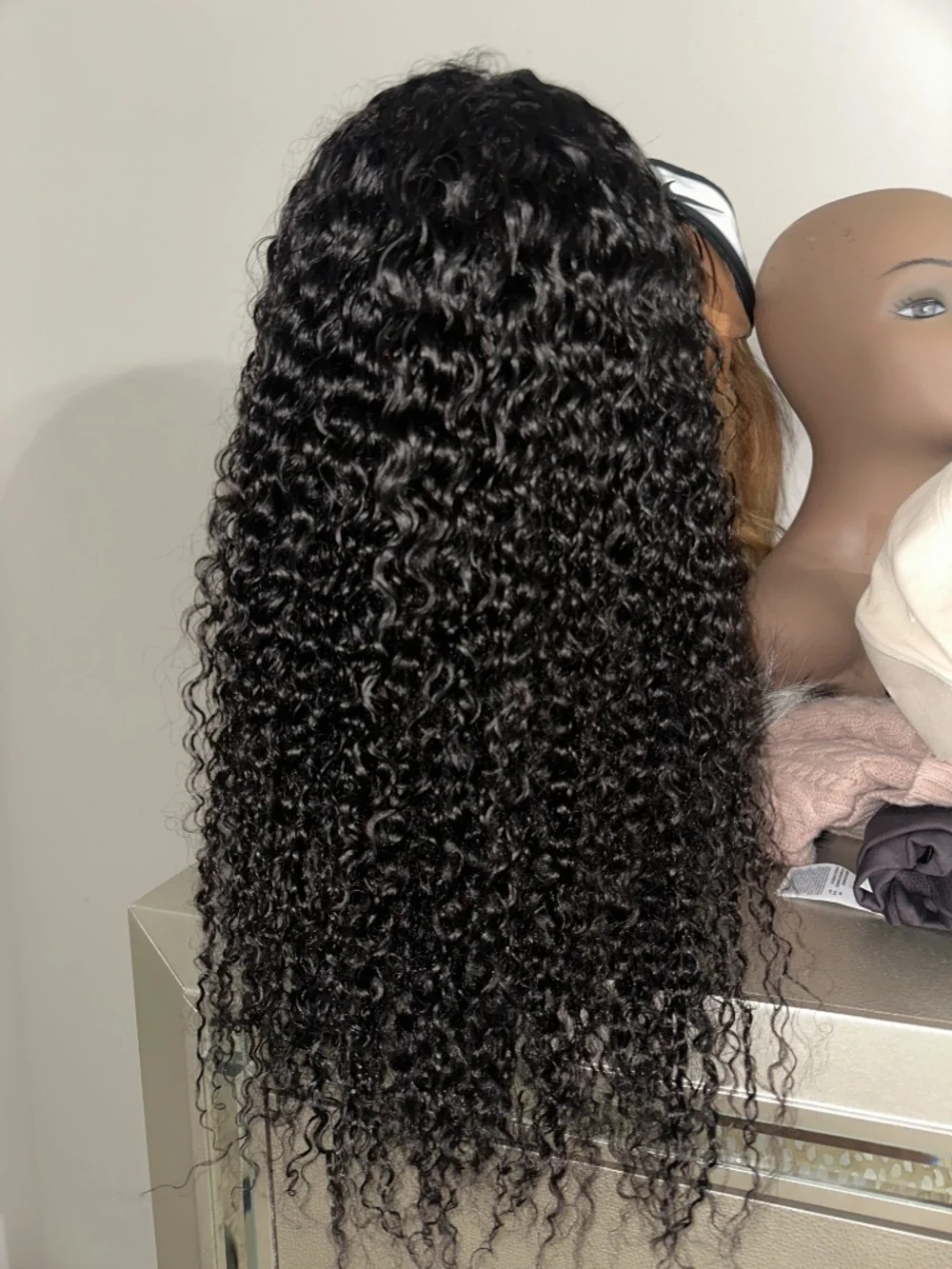 Curly Custom Wig/Unit - Picture 4 of 5